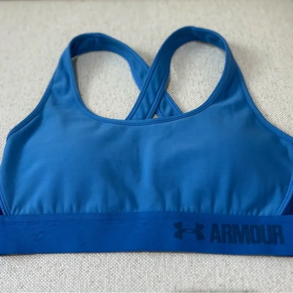 Under Armour Sport’s Bra Lot of 2 Women’s Size Small- Pink and Blue - Picture 8 of 8
